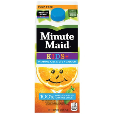 Minute Maid Juice Orange Kids Plus Carton - 59 Fl. Oz. - Image 2