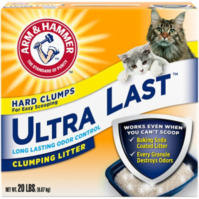 ARM & HAMMER Ultra Last Clumping Litter - 20 Lb - Image 2