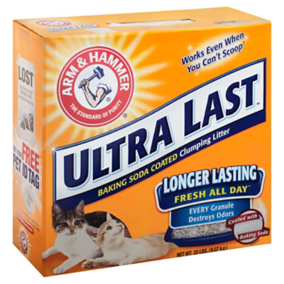 ARM & HAMMER Ultra Last Clumping Litter - 20 Lb - Image 1