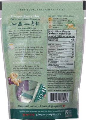 Ginger People Gin-Gins Candies Ginger Chewy - 3 Oz - Image 6