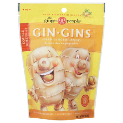 Ginger People Gin-Gins Candies Ginger Hard - 3 Oz - Image 2