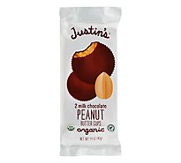Justins Organic Peanut Butter Cups Milk Chocolate - 1.4 Oz