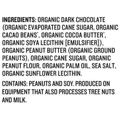 Justins Organic Peanut Butter Cups Dark Chocolate - 1.4 Oz - Image 2