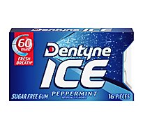 Dentyne Ice Peppermint Sugar Free Gum 16 Piece Pack