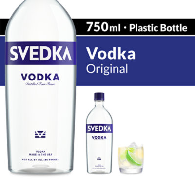 SVEDKA Vodka 80 Proof - 750 Ml - Image 1