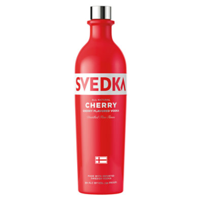 SVEDKA Cherry Flavored Vodka 70 Proof - 750 Ml - Image 1