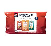 Quaker Popped Rice Snacks Savory Mix Variety Pack - 8-0.67 Oz