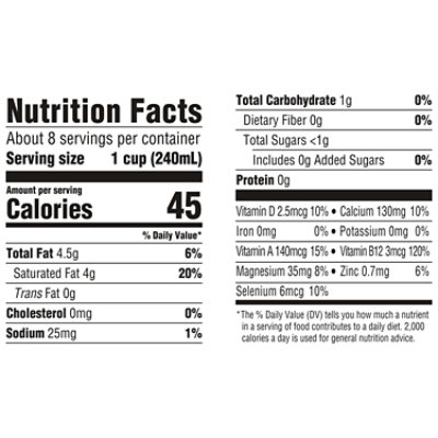 So Delicious Dairy Free Coconut Milk Organic Unsweetened - 64 Fl. Oz. - Image 3