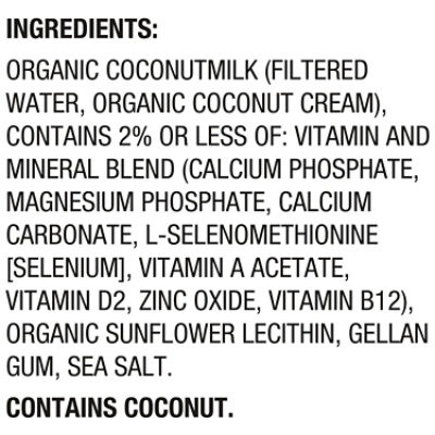 So Delicious Dairy Free Coconut Milk Organic Unsweetened - 64 Fl. Oz. - Image 4