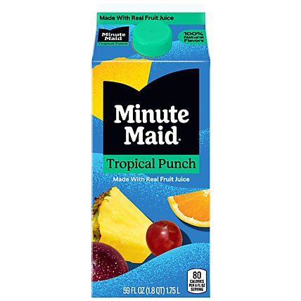 Minute Maid Juice Tropical Punch Carton - 59 Fl. Oz. - Image 1