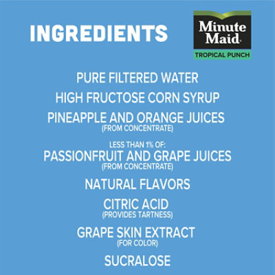 Minute Maid Juice Tropical Punch Carton - 59 Fl. Oz. - Image 2