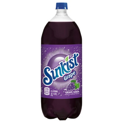 Sunkist Grape Soda Bottle - 2 Liter - Image 3