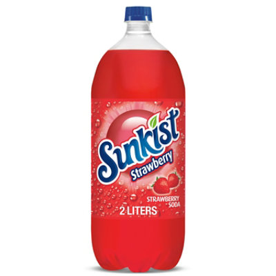 Sunkist Soda Strawberry - 2 Liter