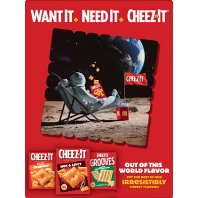 Cheez-It Cheese Crackers Extra Big Baked Snack Crackers - 11.7 Oz - Image 8