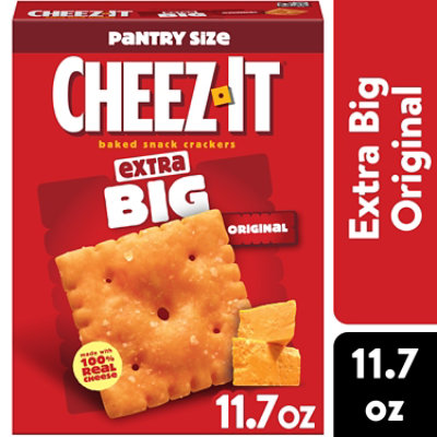 Cheez-It Cheese Crackers Extra Big Baked Snack Crackers - 11.7 Oz - Image 1