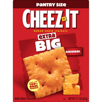 Cheez-It Cheese Crackers Extra Big Baked Snack Crackers - 11.7 Oz - Image 7