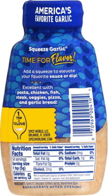 Spice World Garlic Minced Squeeze - 9.5 Oz - Image 5