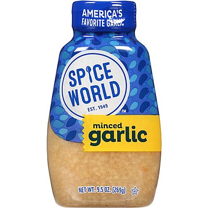 Spice World Garlic Minced Squeeze - 9.5 Oz - Image 2