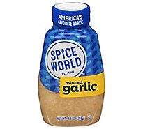 Spice World Garlic Minced Squeeze - 9.5 Oz