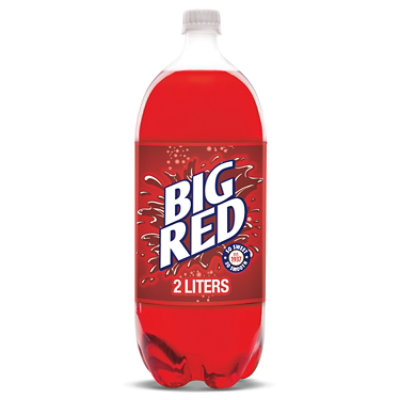 Big Red Soda Bottle - 2 Liter - Image 1