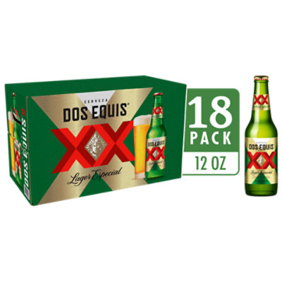 Dos Equis Lager Bottles - 18-12 Fl. Oz. - Image 3
