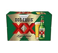 Dos Equis Lager Bottles - 18-12 Fl. Oz.