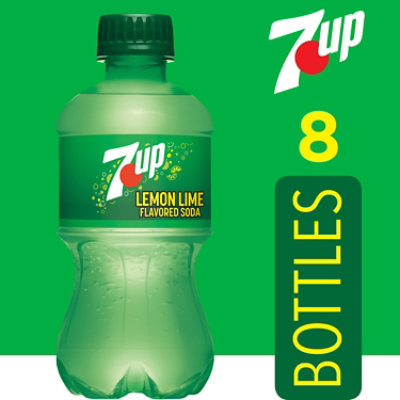 7UP Lemon Lime Soda Bottle - 8-12 Fl. Oz. - Image 3