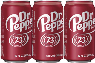 Dr Pepper Soda In Can - 6-12 Fl. Oz. - Image 5