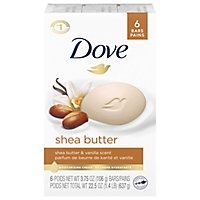 Dove Purely Pampering Beauty Bar Shea Butter - 6-4 Oz - Image 3