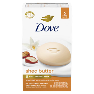 Dove Purely Pampering Beauty Bar Shea Butter - 6-4 Oz - Image 3