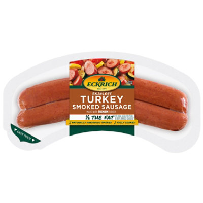 Eckrich Smoked Skinless Turkey Sausage - 13 Oz