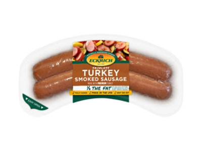 Eckrich Smoked Skinless Turkey Sausage - 13 Oz - Image 2