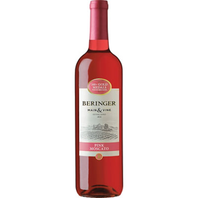 Beringer Pink Moscato Wine - 750 Ml - Image 1