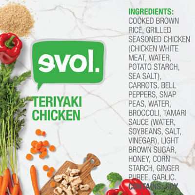 Evol Bowl Teriyaki Chicken - 9 Oz - Image 4