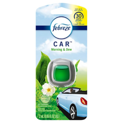 Febreze CAR Air Freshener Vent Clip Meadows & Rain - 0.06 Fl. Oz. - Image 3