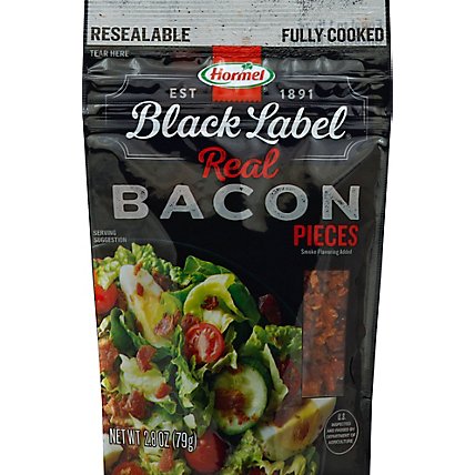 Hormel Black Label Bacon Pieces - 2.8 Oz - Image 1