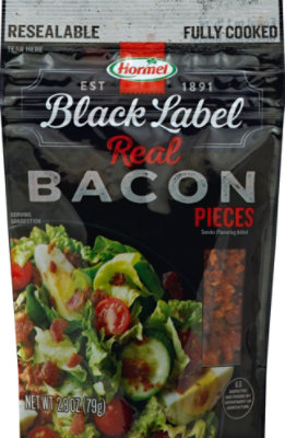 Hormel Black Label Bacon Pieces - 2.8 Oz - Image 1