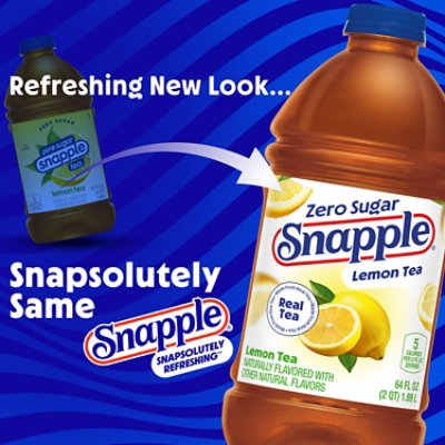 Snapple Zero Sugar Lemon Iced Tea Bottle - 64 Fl. Oz. - Image 2