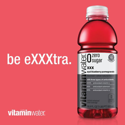 vitaminwater Zero Water Beverage Nutrient Enhanced Acai Blueberry Pomegranate - 6-16.9 Fl. Oz. - Image 3