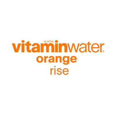 vitaminwater Zero Water Beverage Nutrient Enhanced Rise Orange - 6-16.9 Fl. Oz. - Image 2