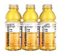 vitaminwater Zero Water Beverage Nutrient Enhanced Rise Orange - 6-16.9 Fl. Oz.
