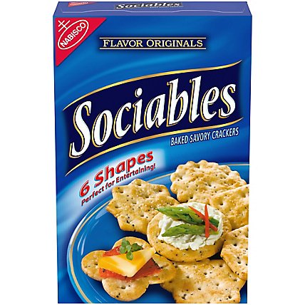 Sociables Crackers Baked Savory - 7.5 Oz - Image 2