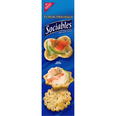 Flavor Originals Sociables Baked Savory Crackers - 7.5 Oz - Image 2