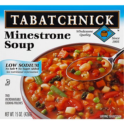 Tabatchnick Low Salt Minestrone Soup - 15 Oz - Image 2
