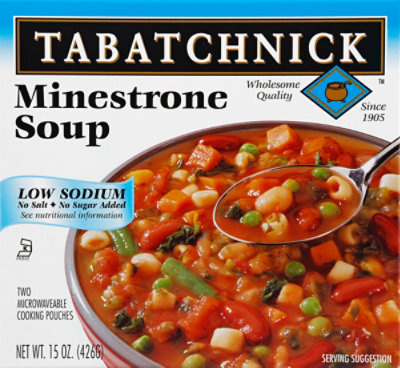 Tabatchnick Low Salt Minestrone Soup - 15 Oz - Image 2