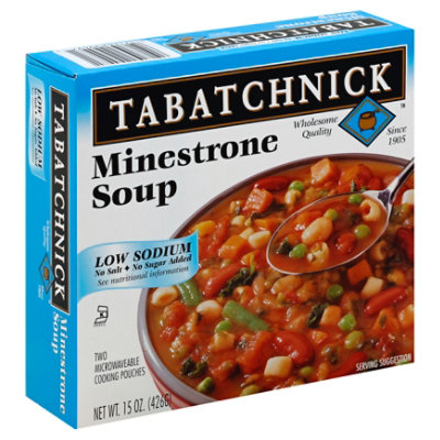 Tabatchnick Low Salt Minestrone Soup - 15 Oz - Image 1