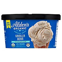 Alden's Organic Vanilla Bean Ice Cream - 1.5 Quarts - Image 3