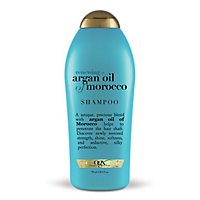 OGX Renewing Plus Argan Oil of Morocco Hydrating Hair Shampoo - 25.4 Fl. Oz. - Image 2