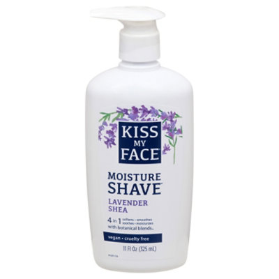 Kiss My Face Lavender Shea Moisture Shave - 11 Oz - Image 3