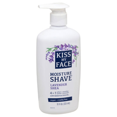 Kiss My Face Lavender Shea Moisture Shave - 11 Oz - Image 1